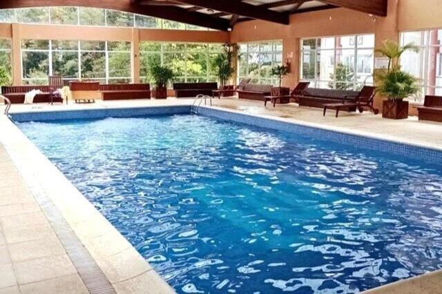 Apartamento No Residencial Village No Centro De Gramado, Com Piscina Aquecida E Hidromassagem Eksteriør billede