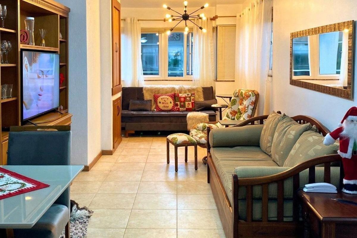 Apartamento No Residencial Village No Centro De Gramado, Com Piscina Aquecida E Hidromassagem Eksteriør billede