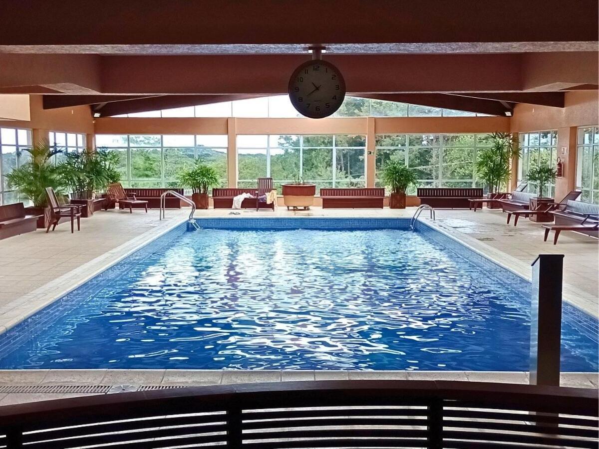 Apartamento No Residencial Village No Centro De Gramado, Com Piscina Aquecida E Hidromassagem Eksteriør billede